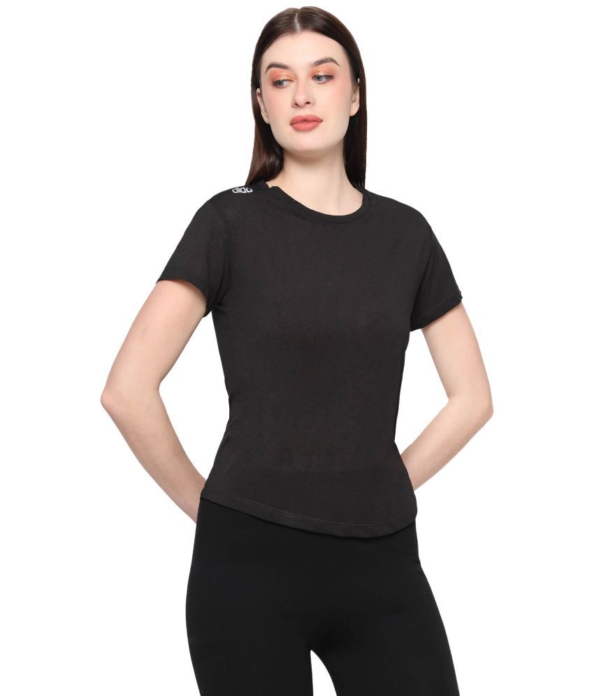     			Dida Sportswear Black Polyester Tees - Single