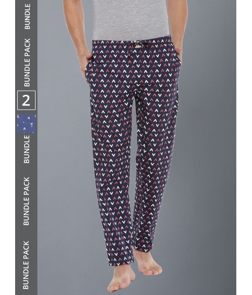     			Force NXT Pack of 2 Pyjamas ( Multi ) MNAL-591-PO2-BLKIRIS-TRUENVY