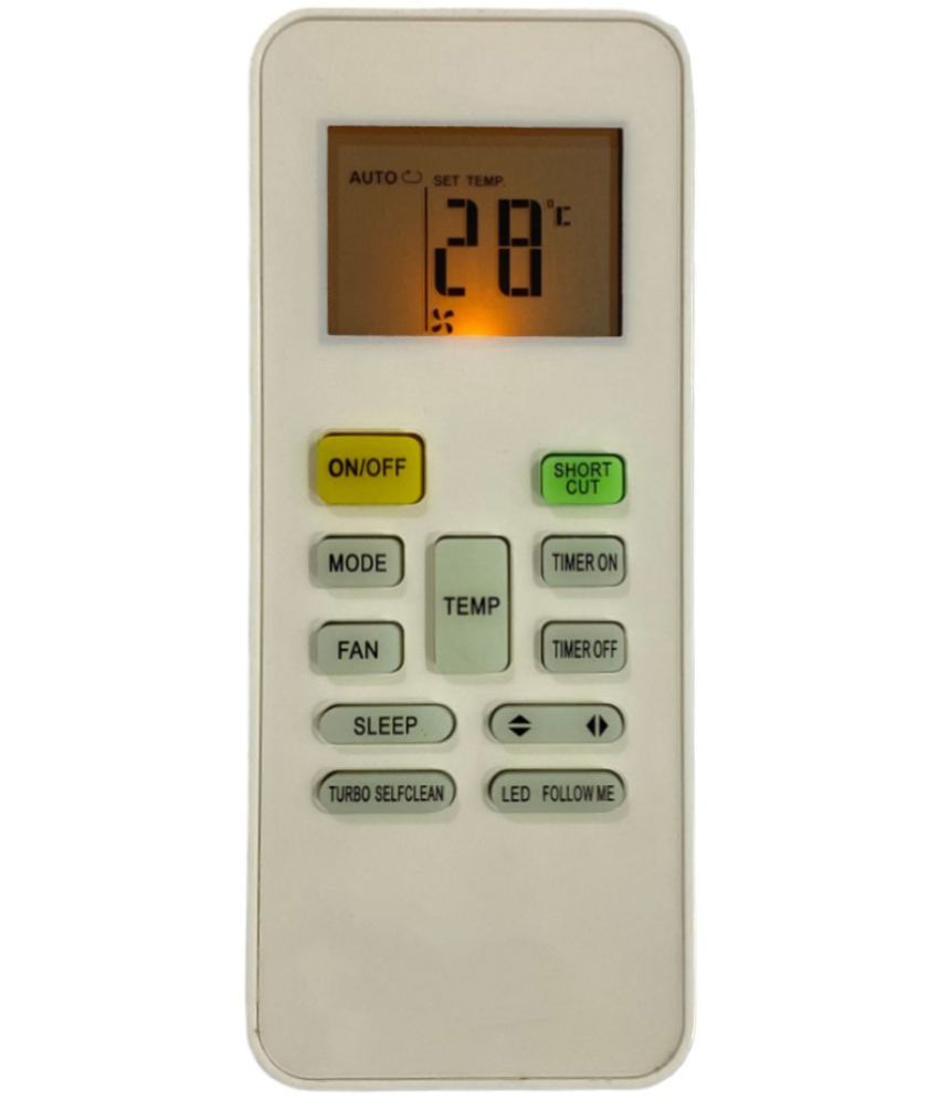     			Upix 142 (with Backlight) AC Remote Compatible with Voltas AC