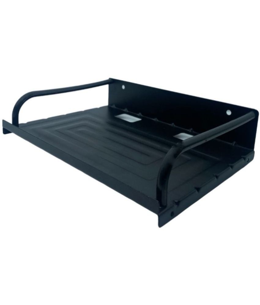     			Upix Carbon Metal (Black) Set Top Box Stand