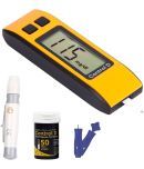 Control D Glucometer Kit with 50 Strips Glucometer