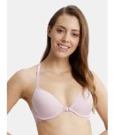 Jockey 1815 Under-Wired Padded Soft Touch Microfiber Nylon Elastane T-Shirt Bra - Fragrant Lily