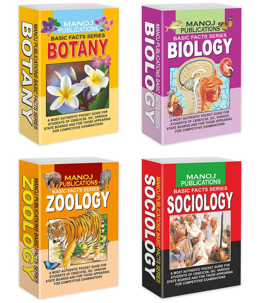     			Basic Facts Series Combo for Biology Students By Sawan | Set of 4 (Pocket Master) Books