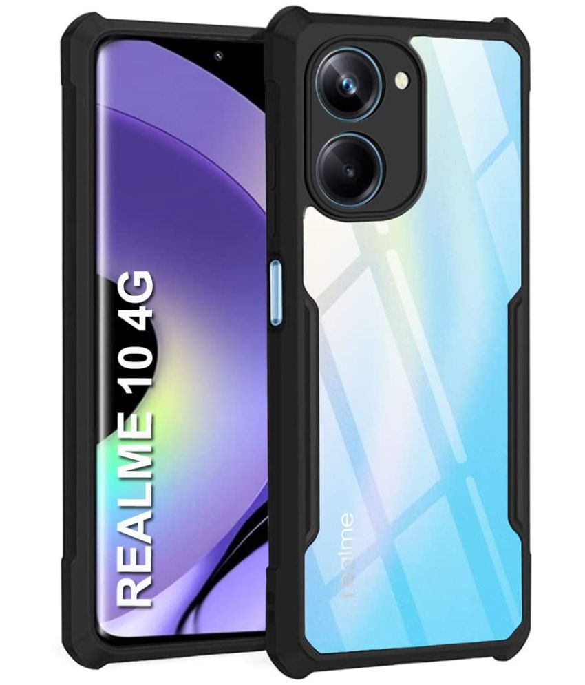     			Bright Traders Hybrid Covers Compatible For Silicon REALME 10 ( Pack of 1 )