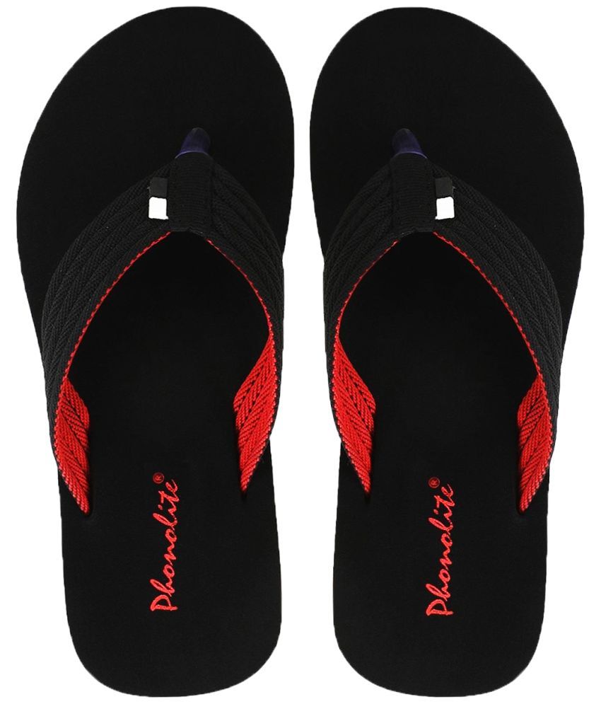     			Phonolite Black Men's Daily Slipper