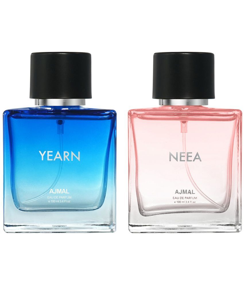     			Ajmal Yearn & Neea EDP 100ml Long Lasting Perfume For Men & Women Pack of 2