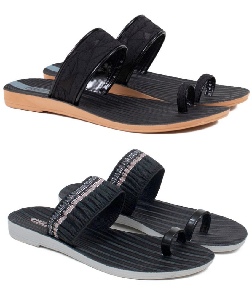     			ASIAN Black Women's Daily Slipper