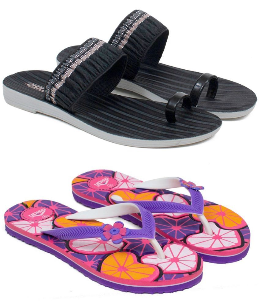     			ASIAN Pink Women's Daily Slipper