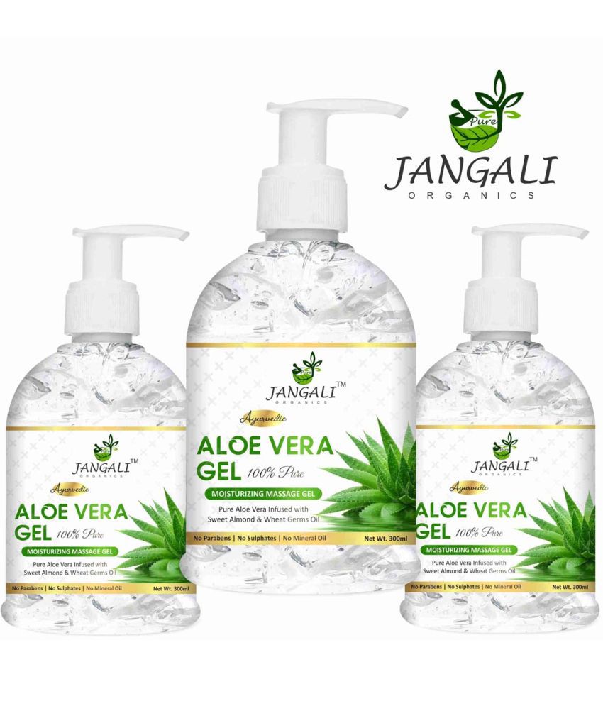     			Pure Jangali Organics Moisturizer All Skin Type Aloe Vera ( 900 ml )