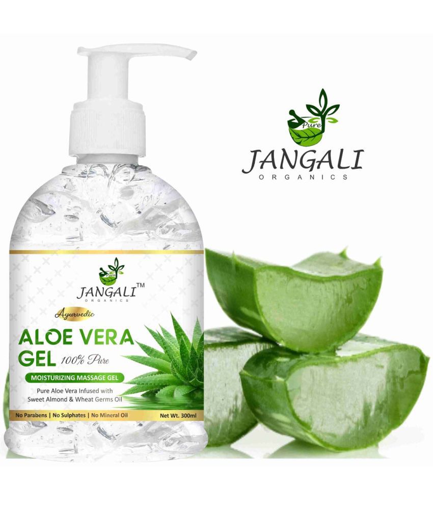     			Pure Jangali Organics Moisturizer All Skin Type Aloe Vera ( 300 ml )