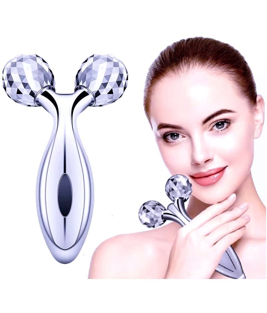     			Shopilla 3D Y Shape Skin Tightening Face Roller Body Shaping Pain Relief Body Massager