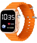 Axton Orange Plastic Digital Men's Watch