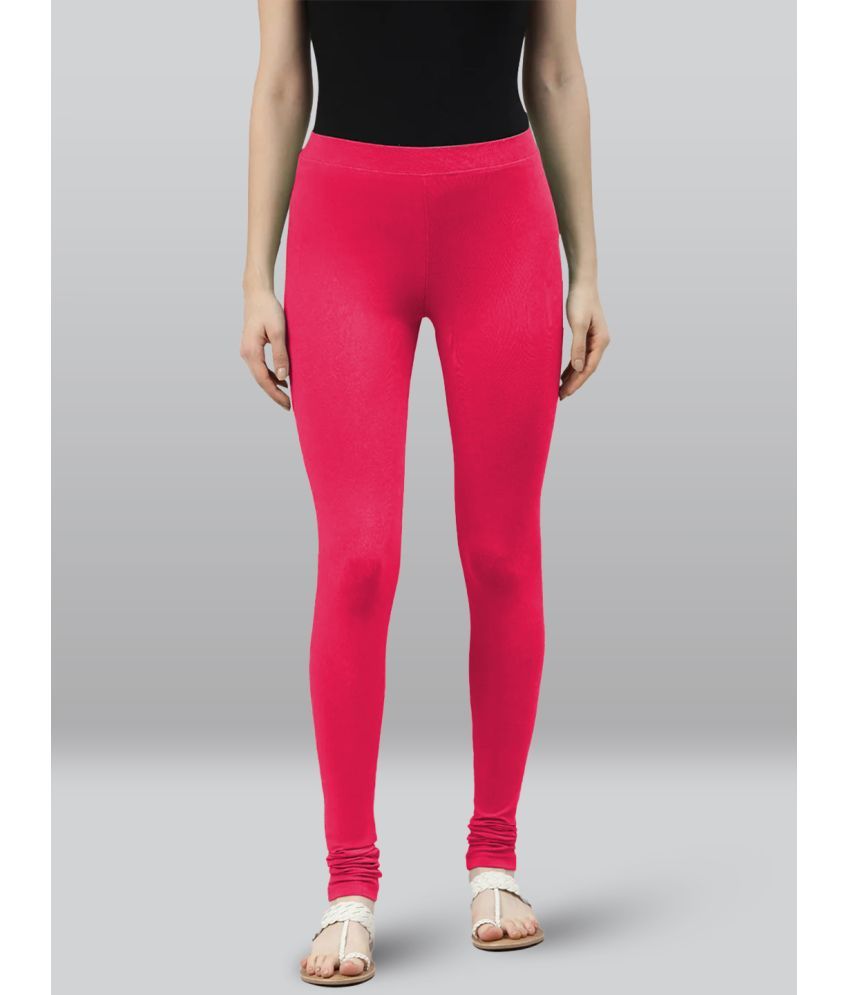     			LYRA - Magenta Viscose Women's Leggings ( Pack of 1 )