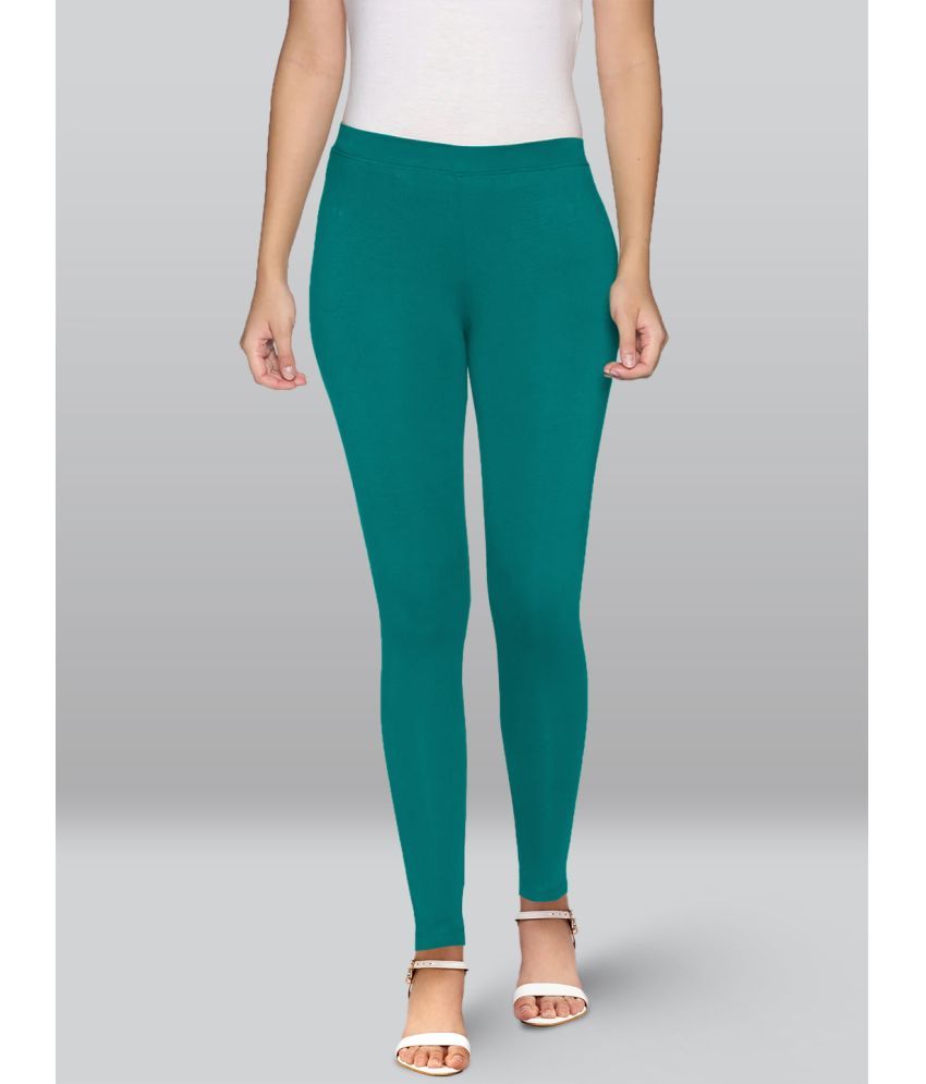     			LYRA - Sea Green Viscose Women's Leggings ( Pack of 1 )