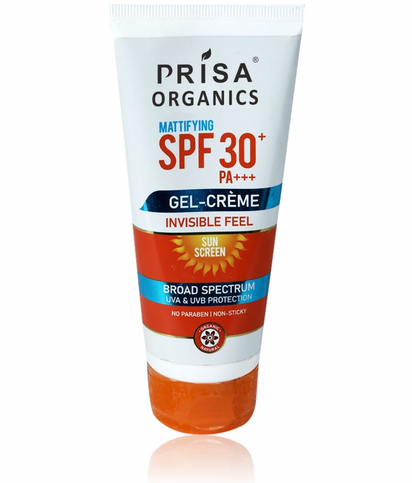     			PRISA ORGANICS SPF 30 Sunscreen Gel For All Skin Type ( Pack of 1 )