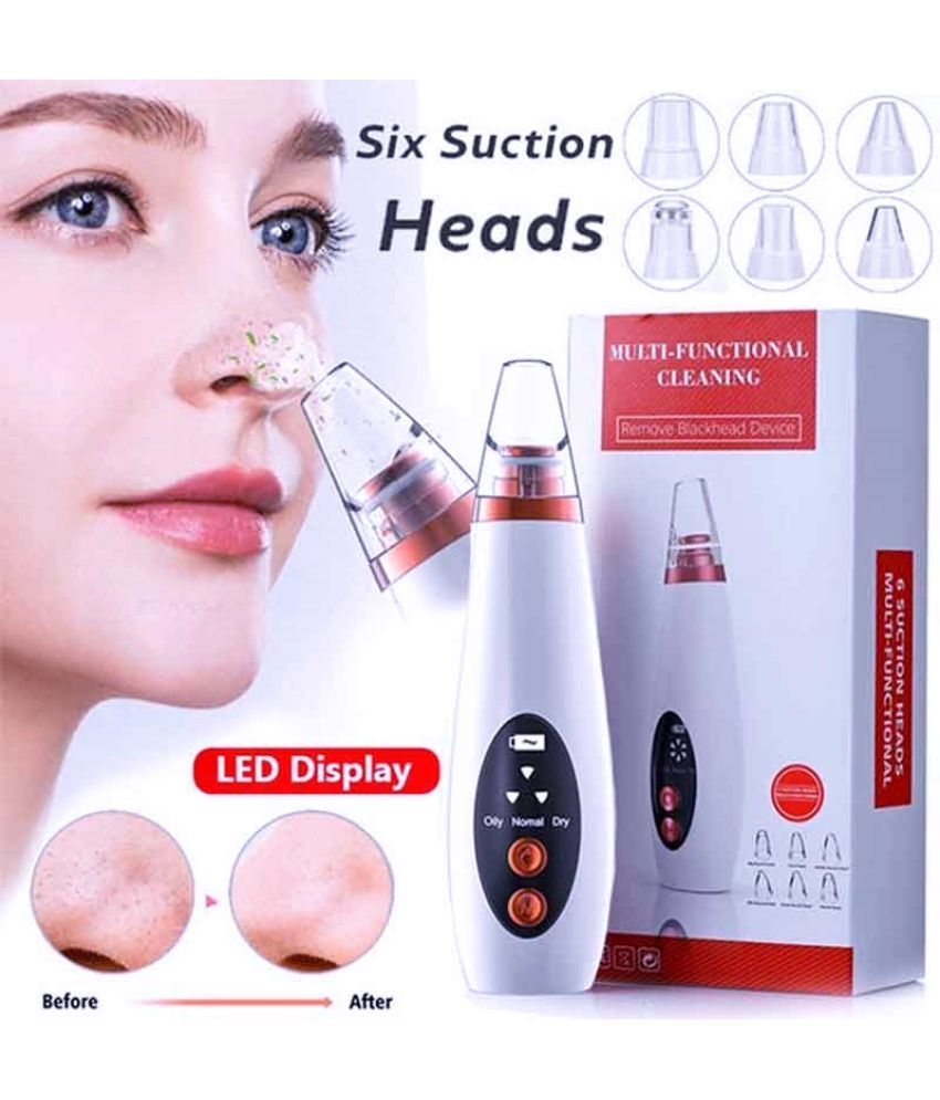     			Shopilla 6 In 1 USB Derma Section FACE CLEAN Remove Black Spot