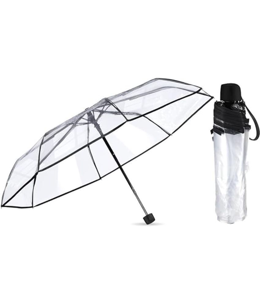     			Infispace White 3 Fold Umbrella