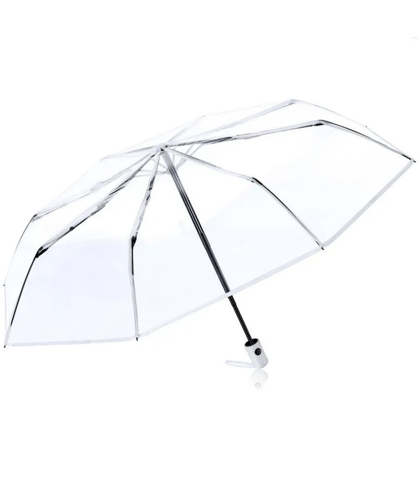     			Infispace White 3 Fold Umbrella