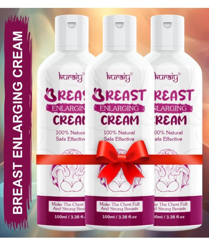     			KURAIY Breast Tightening and Lifting Breast Enhancement Cream 100ml Pack Of 3