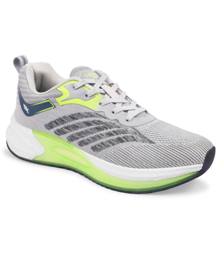     			Lakhani Aashirwad L-Earth_Grey Gray Men's Sports Running Shoes