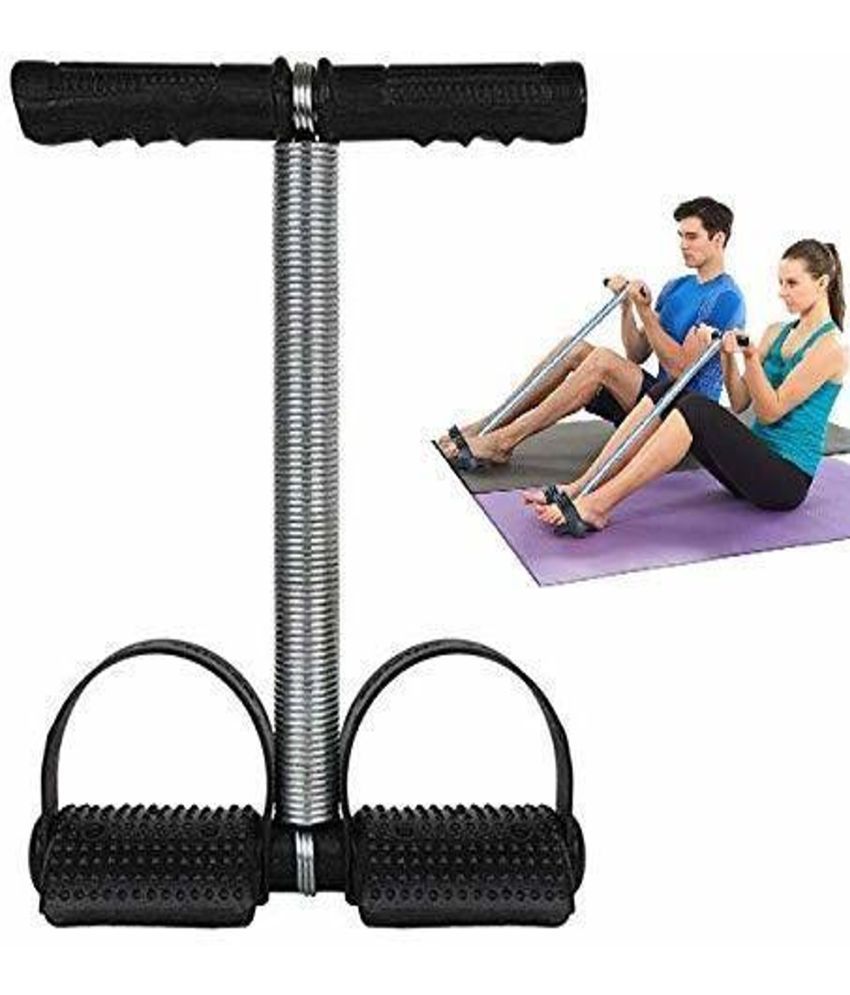     			Manogyam tummy trimmer for Unisex with single spring Ab Exerciser  (Multicolor)