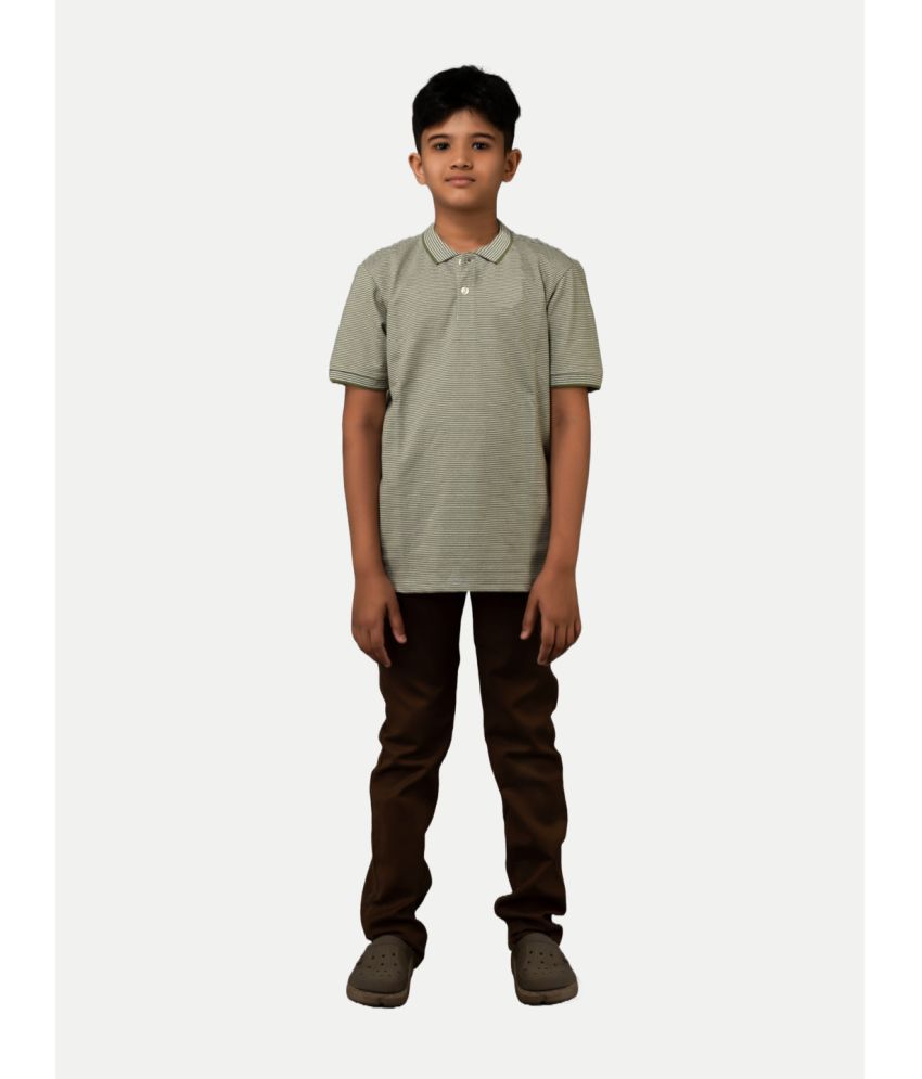     			Radprix Green Cotton Boy's Polo T-Shirt ( Pack of 1 )