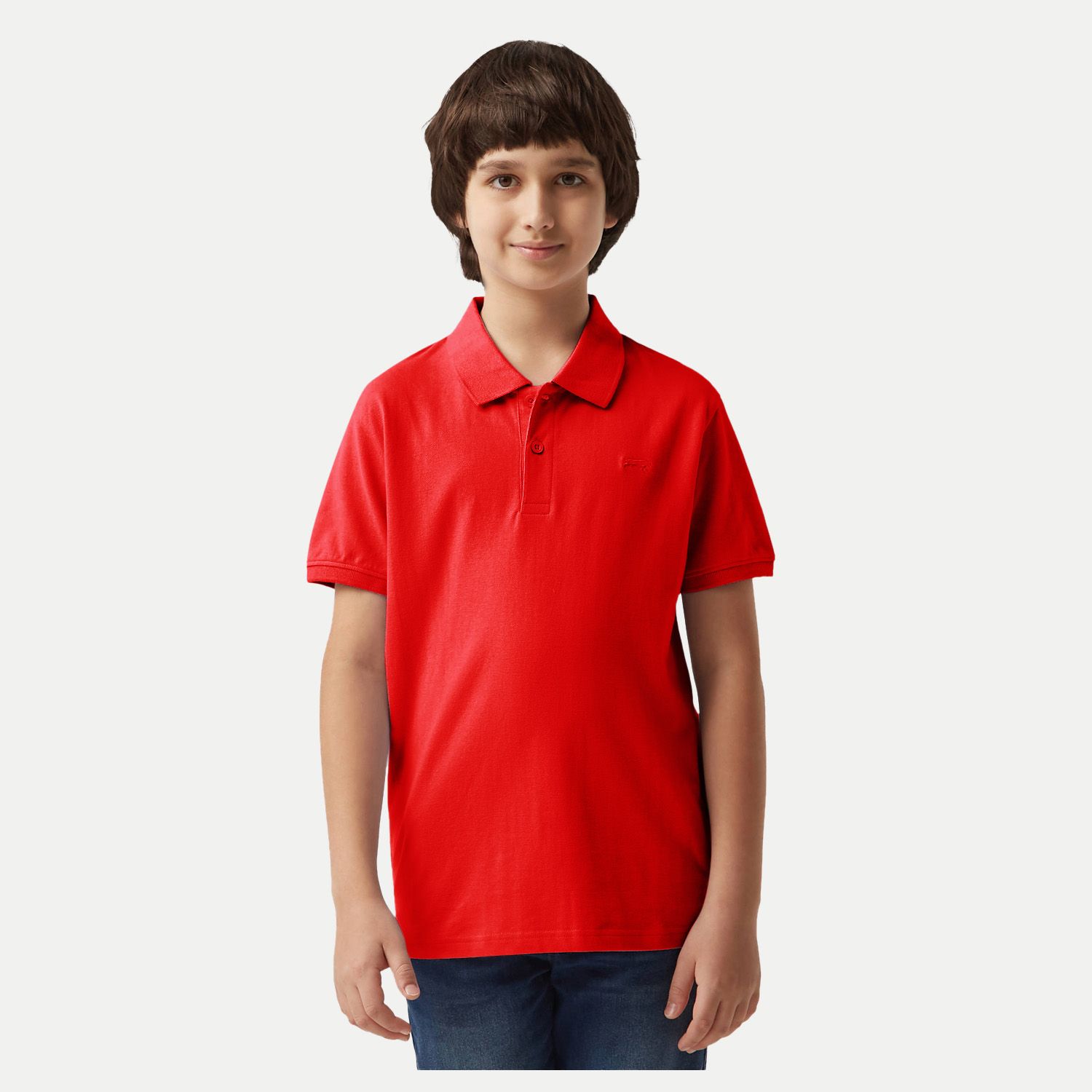     			Radprix Pink Cotton Blend Boy's Polo T-Shirt ( Pack of 1 )