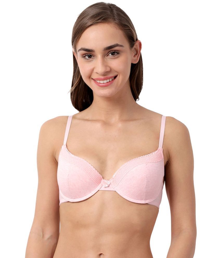     			Susie Cotton Blend Lightly Padded Women's Everyday Bra ( Cream )