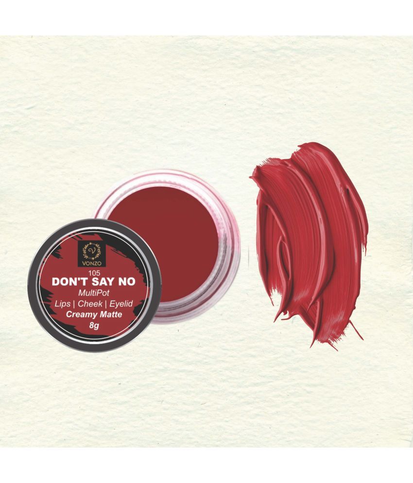     			VONZO Lip and cheek tint Cream Blush Red 8 g