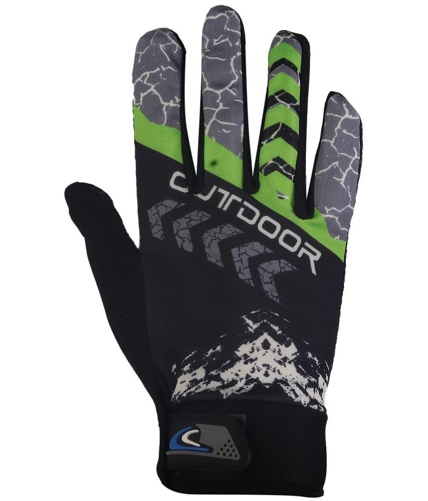     			ZAYSOO Full Fingers Polyester Riding Gloves ( Pair of 1 )