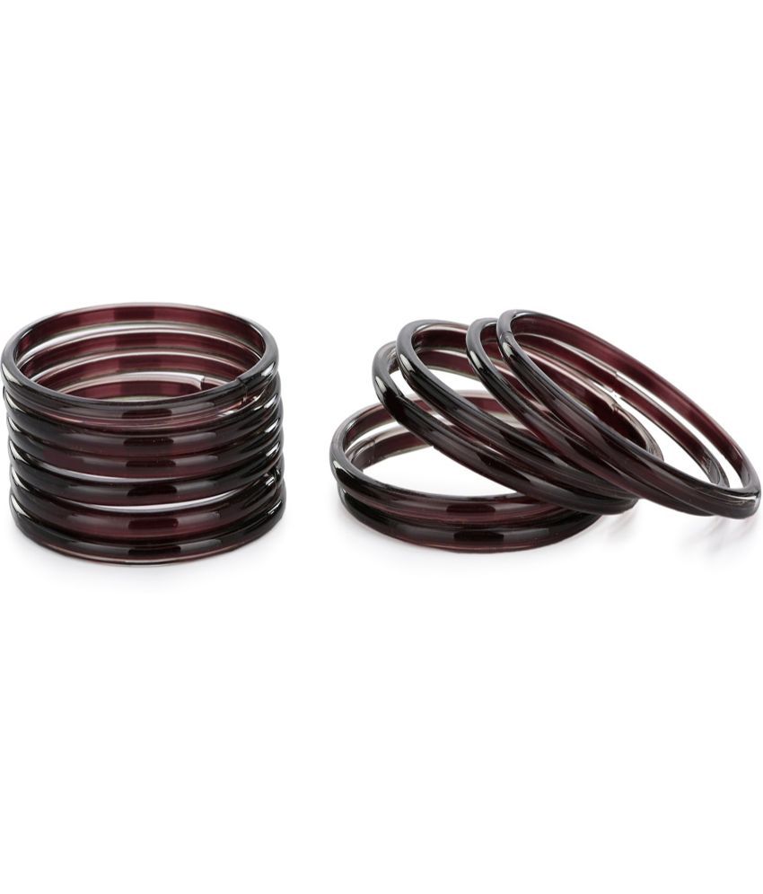     			Somil Red Bangle Set ( Pack of 12 )