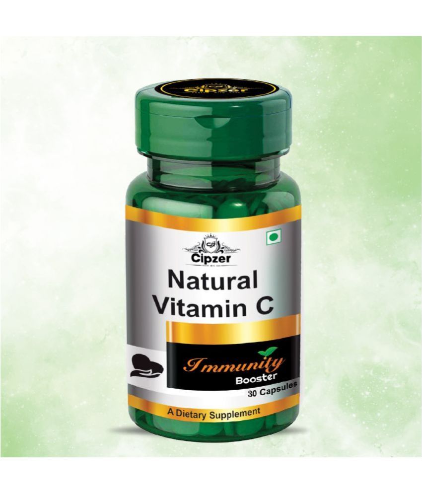     			CIPZER Natural Vitamin-C Capsule 30's Capsule 30 no.s Pack Of 1