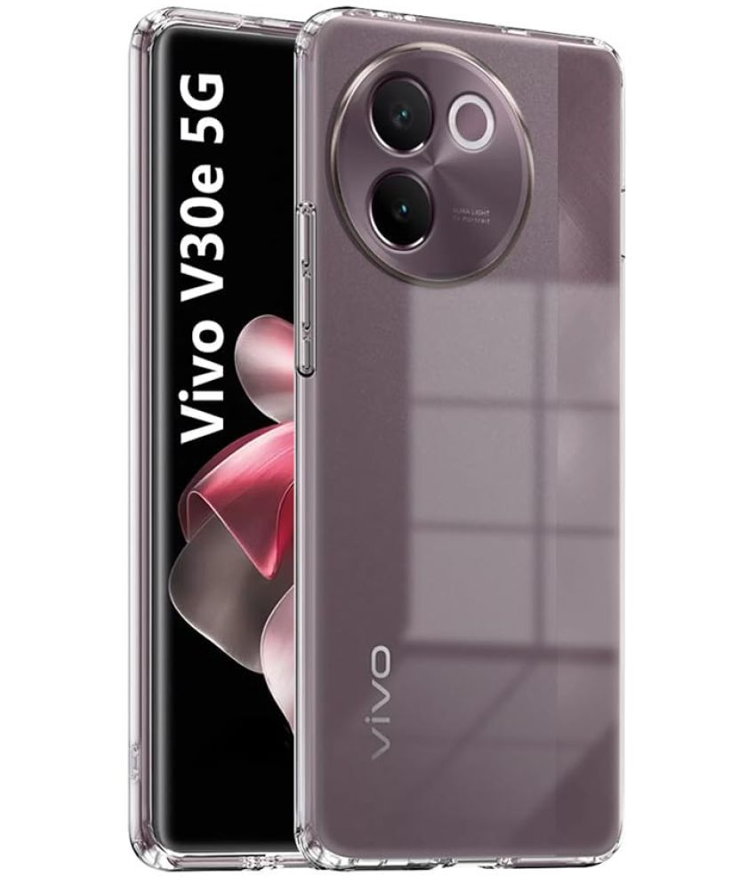     			Doyen Creations Plain Cases Compatible For Silicon VIVO V30E 5G ( Pack of 1 )