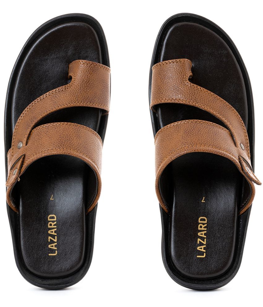     			KHADIM - Brown Men's Sandals