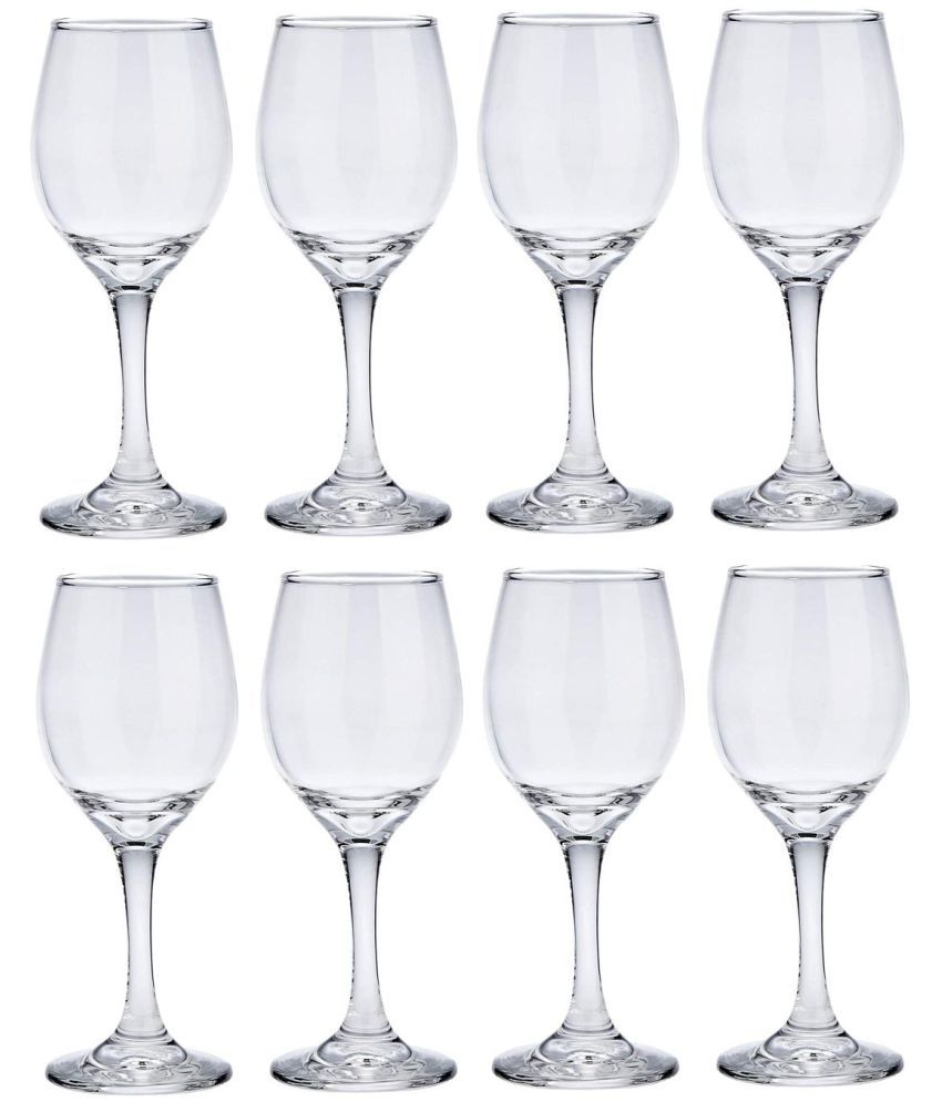     			Somil Drinking Glass Glass Glasses Set 250 ml ( Pack of 8 )