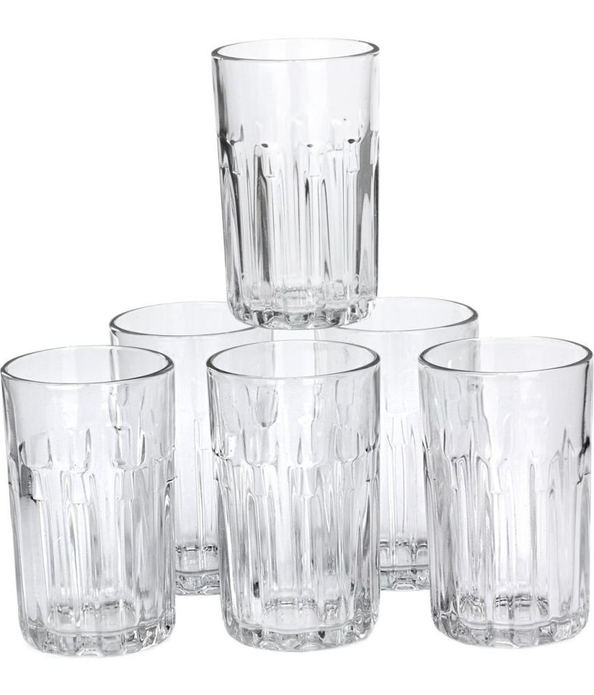     			Somil Drinking Glass Glass Glasses Set 150 ml ( Pack of 6 )