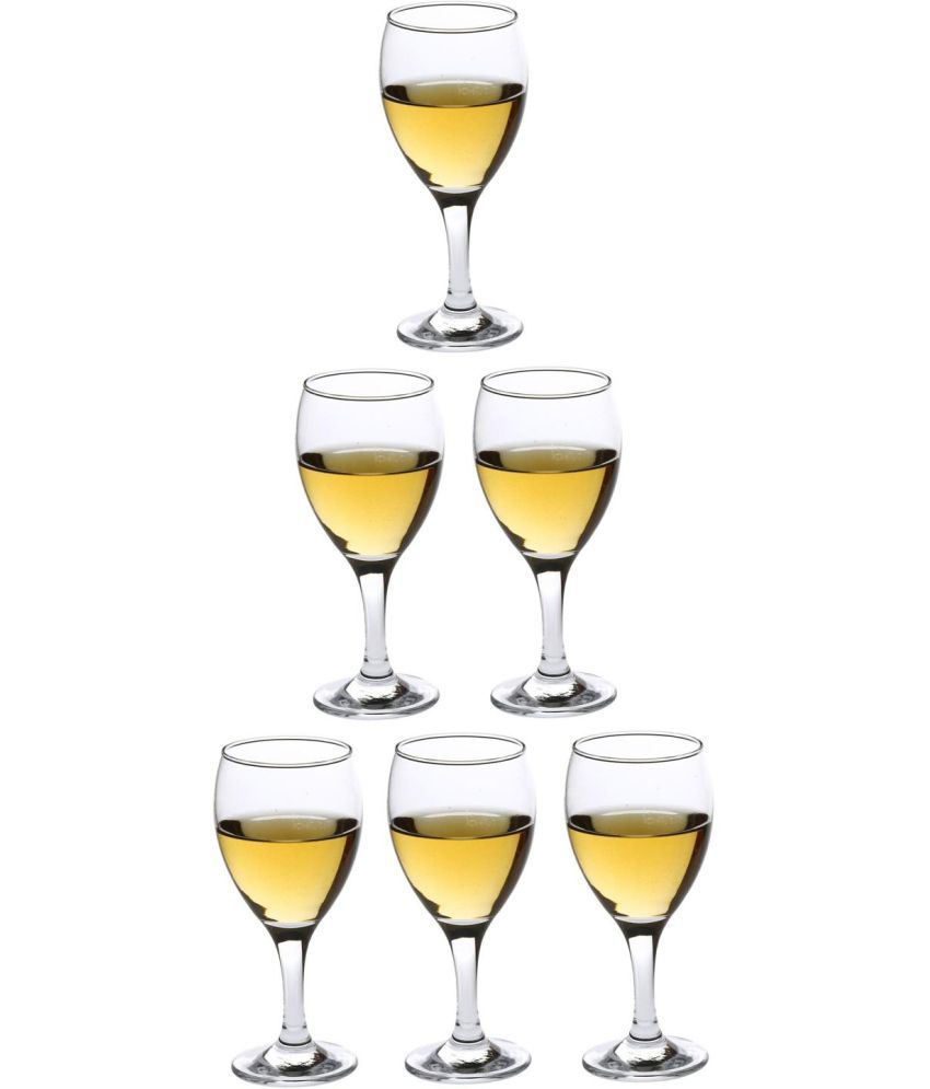     			Somil Drinking Glass Glass Glasses Set 250 ml ( Pack of 6 )