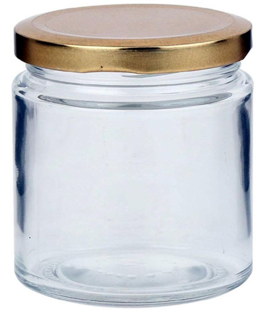     			Somil Glass Container Jar Glass Transparent Utility Container ( Set of 1 )