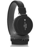 Neo HEDU Bluetooth Bluetooth Headphone On Ear 2 Hours Playback Active Noise cancellation IPX4(Splash & Sweat Proof) Black