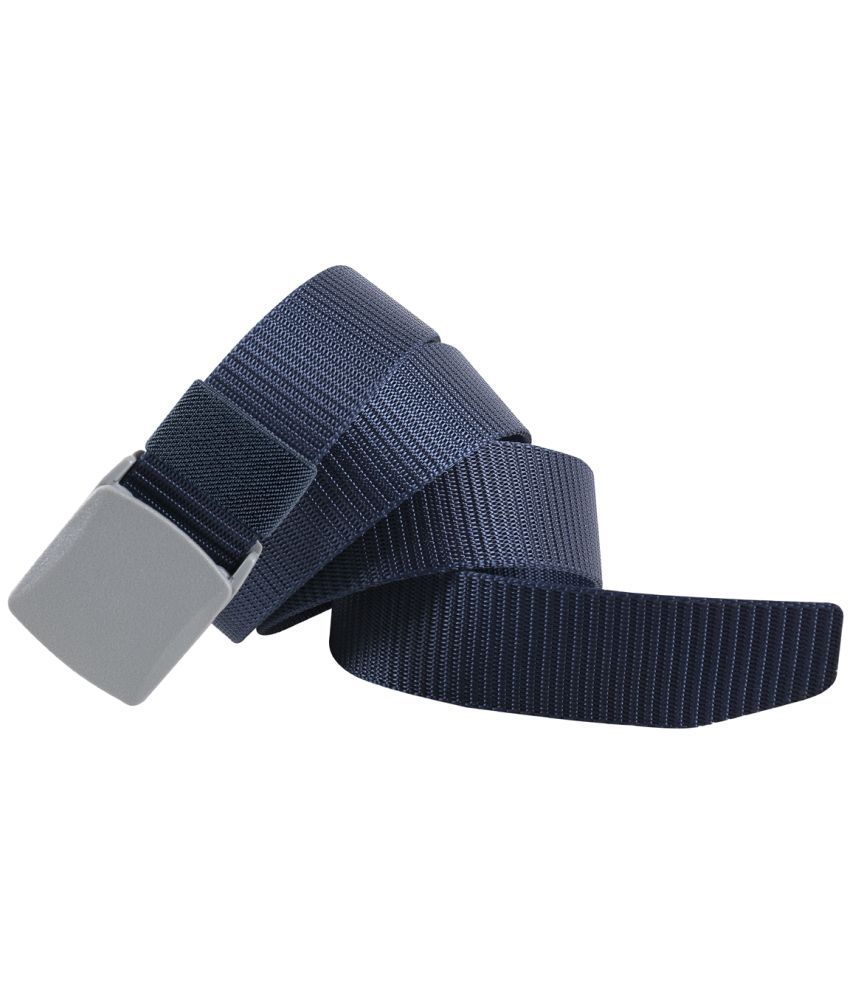     			Edifier - Blue Canvas Men's Casual Belt ( Pack of 1 )