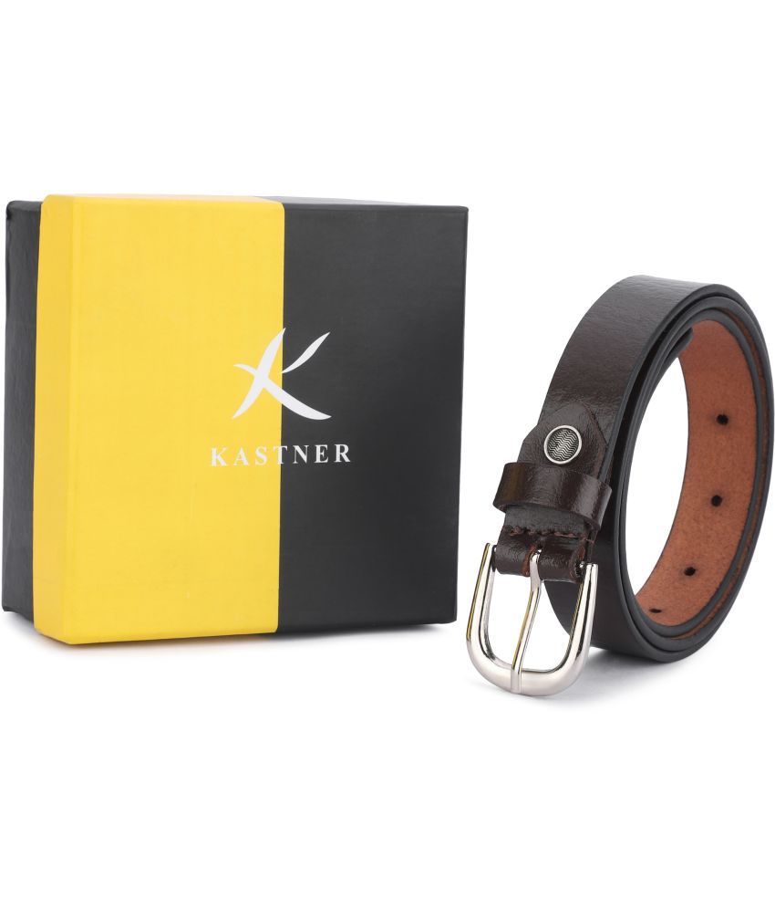     			Kastner Leather Girls Skinny Belt ( Pack of 1 )