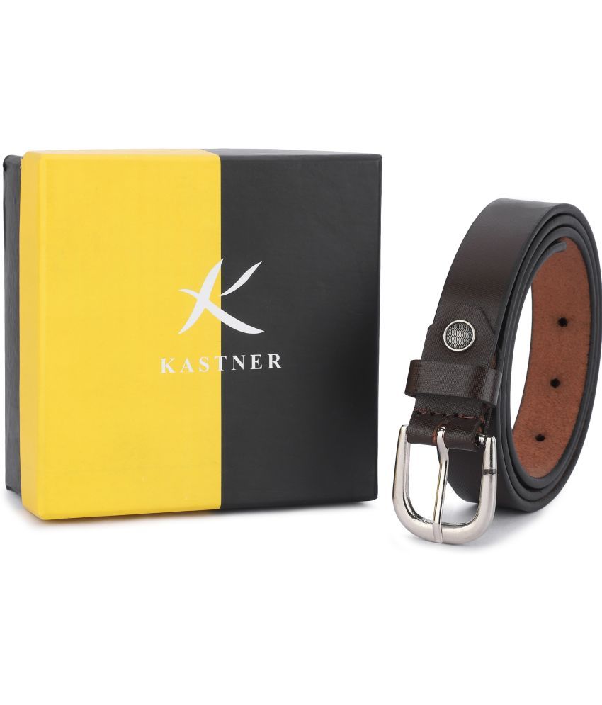     			Kastner Leather Girls Skinny Belt ( Pack of 1 )