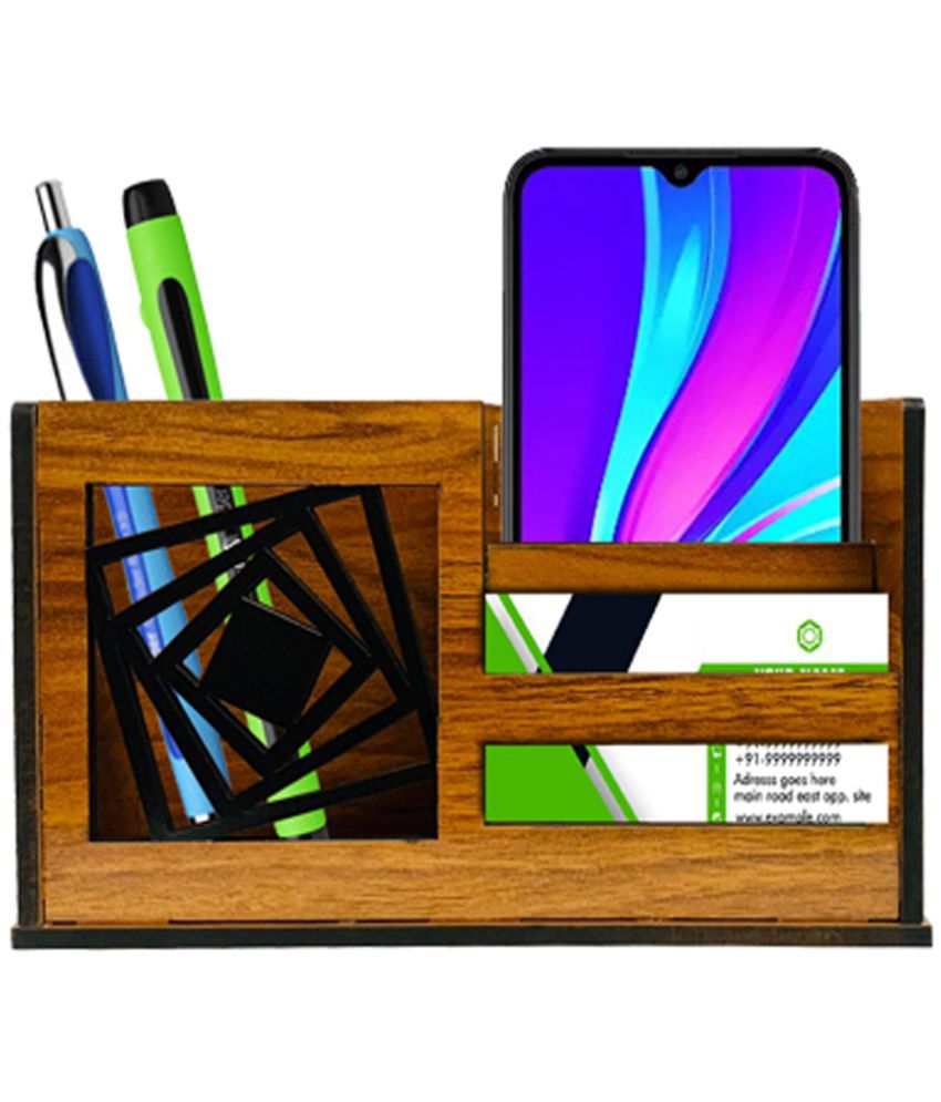     			NBOX Compartment Mobile & Stationary Organizer- With Visiting Card & Mobile Holders
