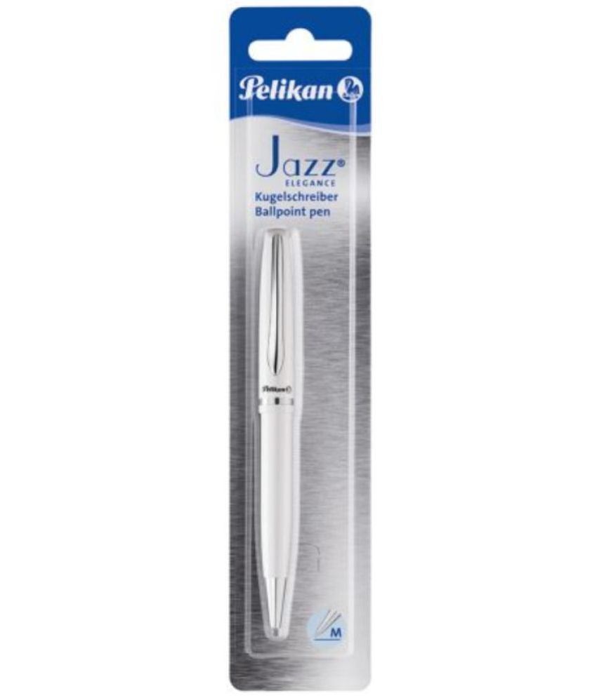     			Pelikan Ball Pen K36 Jazz Elegance Pearl White/B