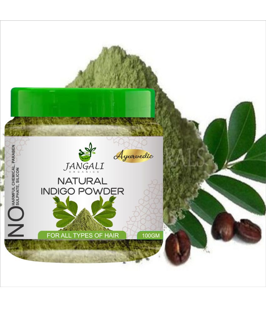     			Pure Jangali Organics 100% Organic Indigo Powder Henna 100 g