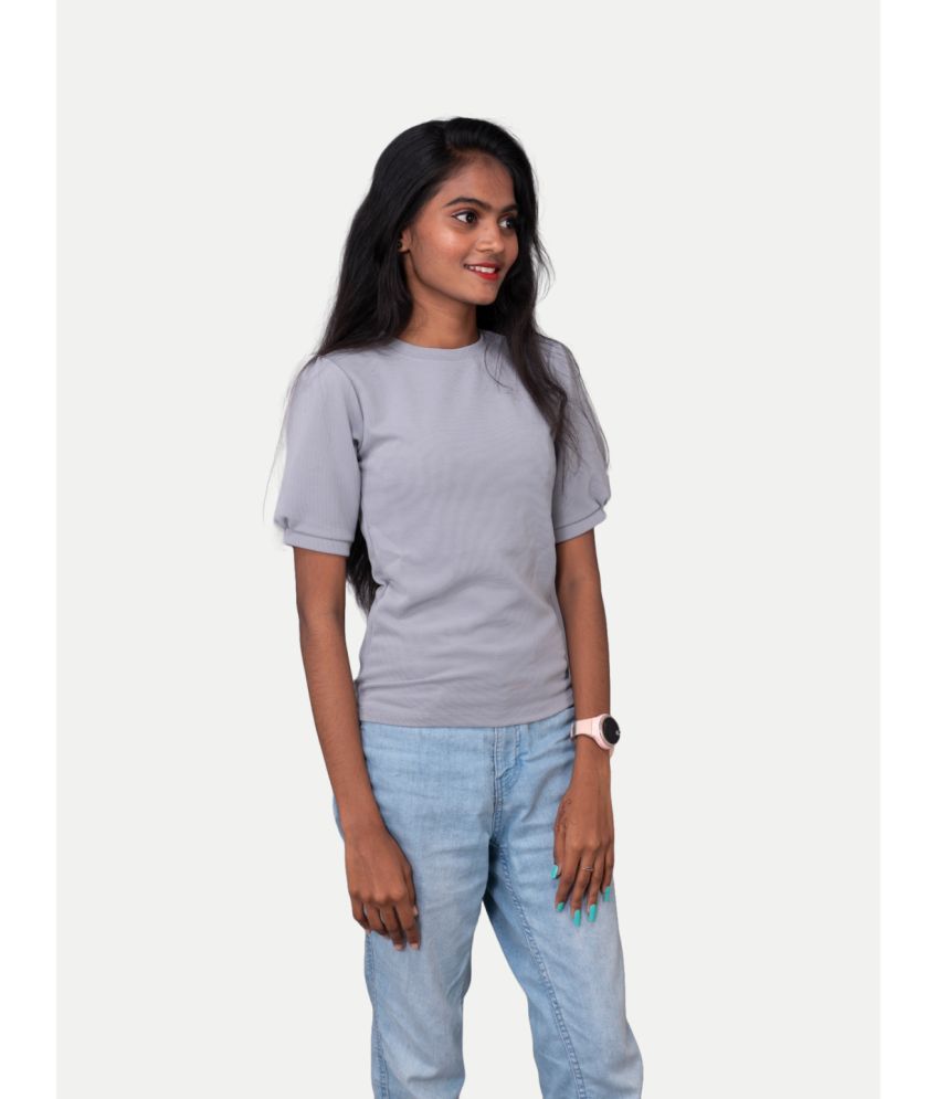     			Radprix Gray Polyester Girls Top ( Pack of 1 )