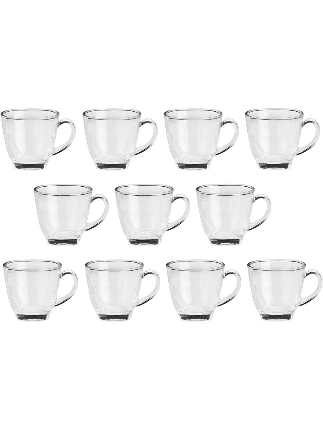     			Somil Glass Coffee & Tea Cup Solid Glass Tea Set 100 ml ( Pack of 10 )