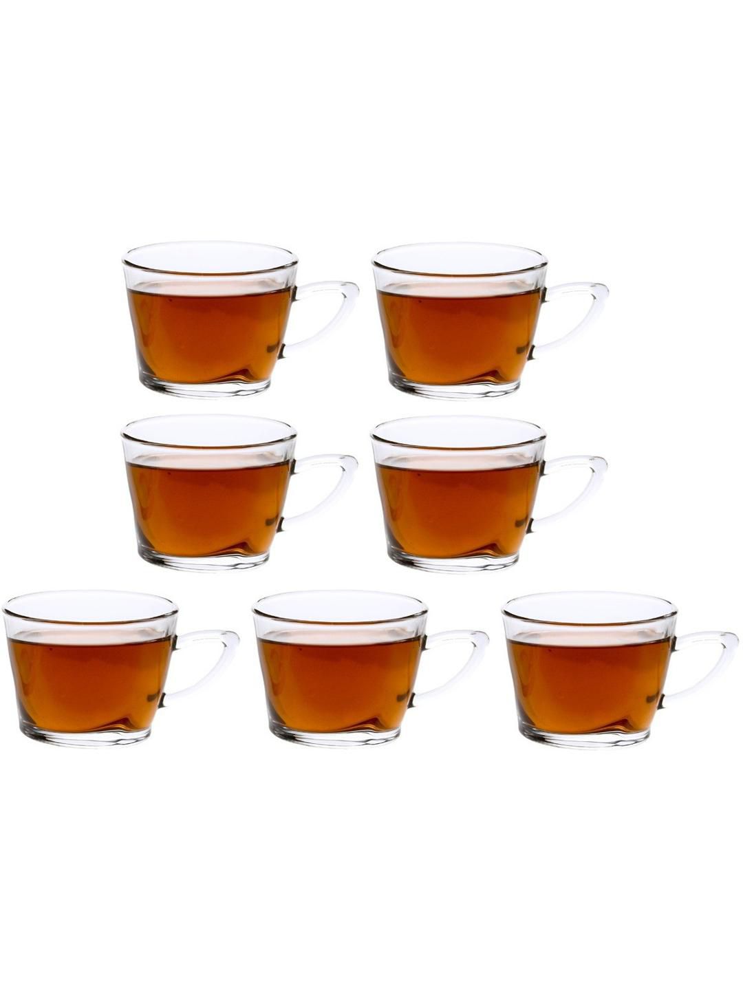     			Somil Glass Coffee & Tea Cup Solid Glass Tea Set 170 ml ( Pack of 7 )