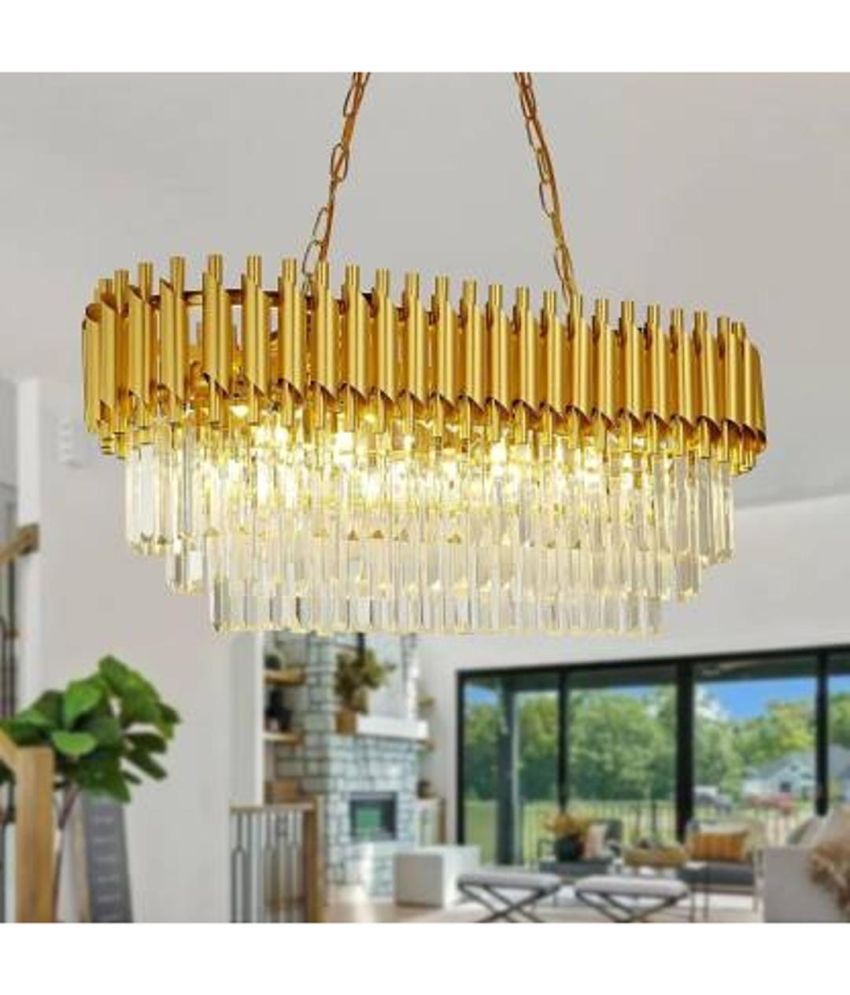     			Somil Metal Hanging Chandeliers Pendant Gold - Pack of 1