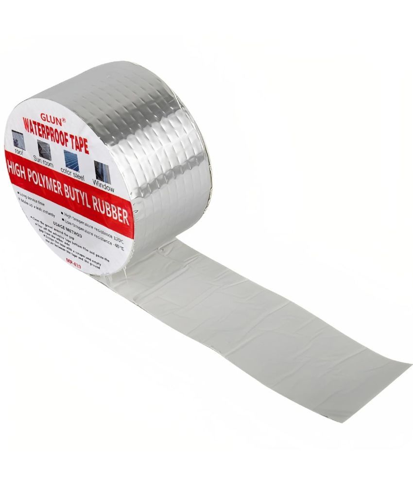     			sekhmet Silver Single Sided Flax Tape ( Pack of 1 )